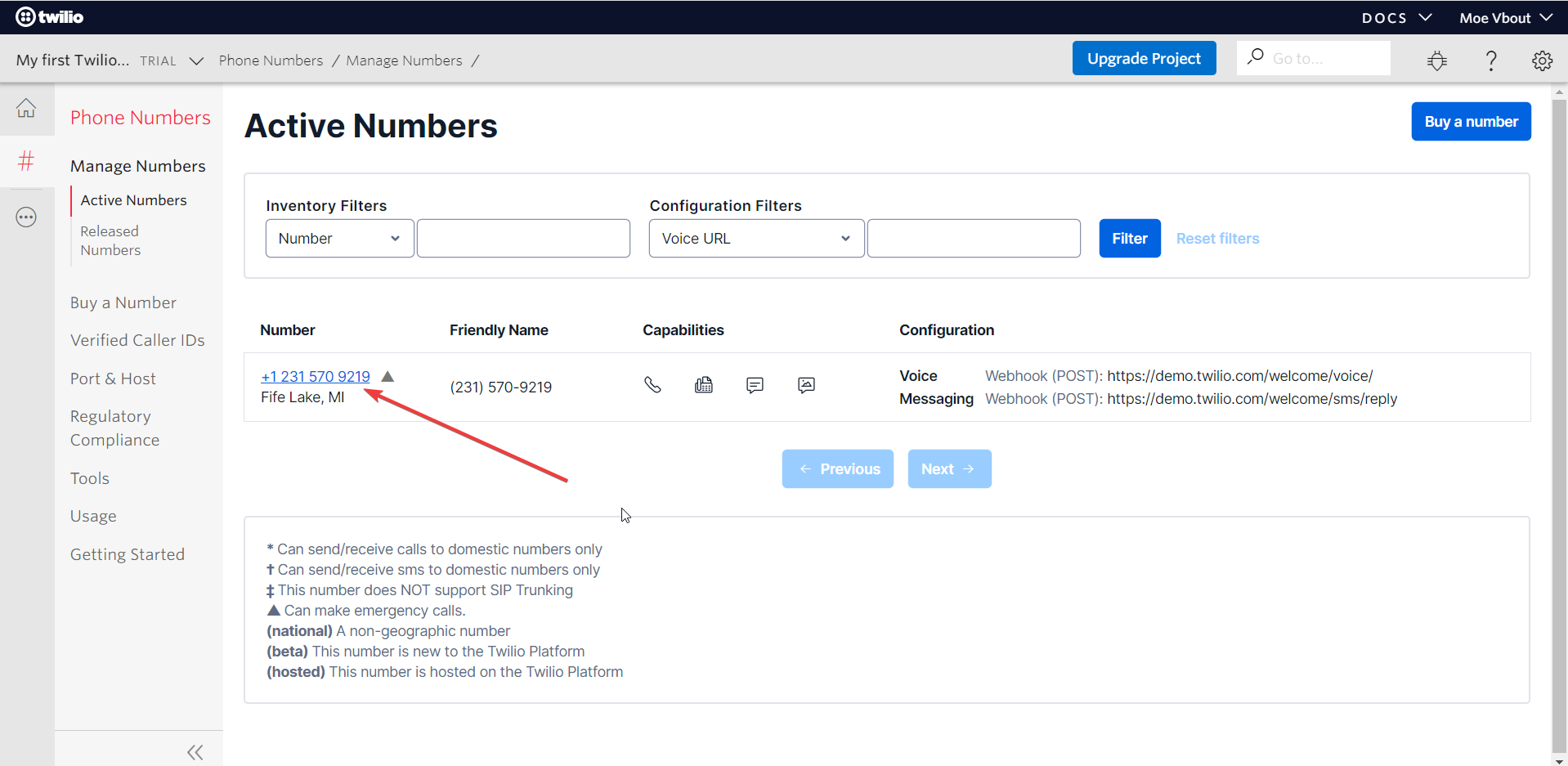 Subaccounts allow you to separate your usage, numbers, and settings while  sharing a balance with your main account. Learn about subaccounts on Twilio.