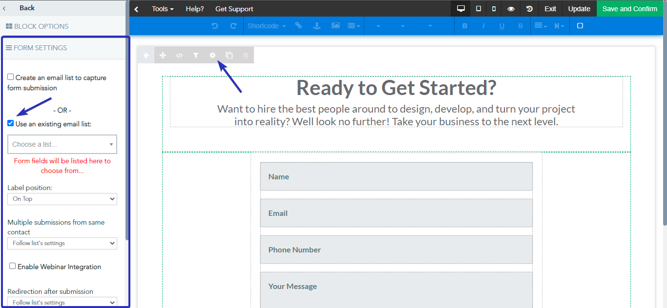 How to add Form submissions to a Custom List in Classic Landing Page ...