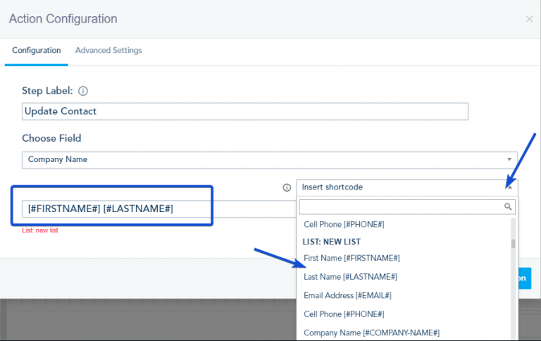 How to update contact details using Shortcode – VBOUT Help Center